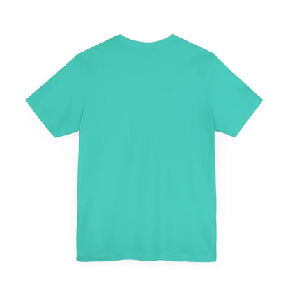 Turquoise short-sleeved t-shirt from Block Island Beach Vibes Unisex Tee collection