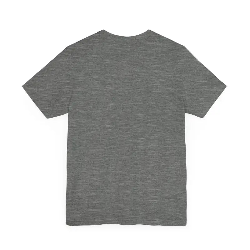 Gray short-sleeved t-shirt from Block Island Beach Vibes Unisex Tee collection
