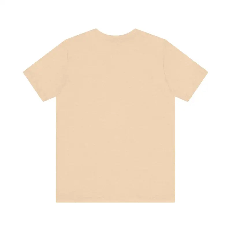 Plain beige Block Island Beach Vibes Unisex Tee for casual, stylish wear