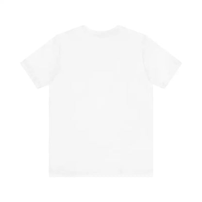 White short-sleeved t-shirt from Block Island Beach Vibes Unisex Tee collection