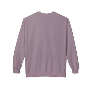 Plain purple long-sleeved crewneck sweatshirt from Block Island Crewneck collection