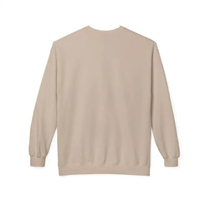 Plain beige crewneck sweatshirt from Block Island Crewneck Sweatshirts collection