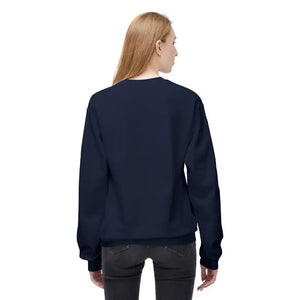 Long-sleeved navy blue crew-neck sweatshirt from Block Island collection