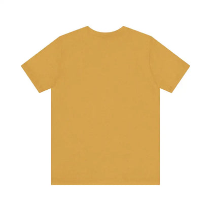 Mustard-colored t-shirt from the Block Island Jersey Tee collection for coastal enthusiasts