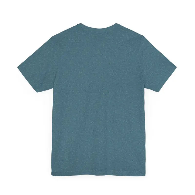 Blue-gray Block Island Jersey Tee for coastal vibes and island lovers