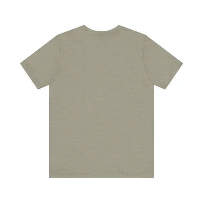 Khaki-colored Block Island Jersey Tee for coastal vibes and island enthusiasts