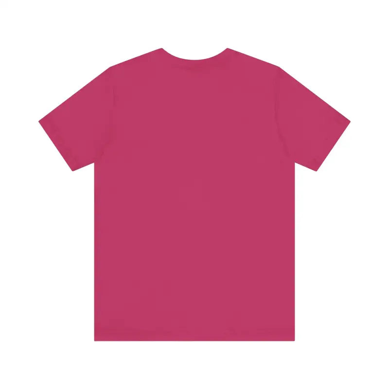 Magenta short-sleeved t-shirt from Block Island Jersey Tee for coastal island enthusiasts