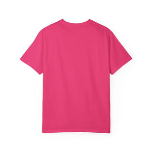 Plain fuchsia short-sleeved crewneck T-shirt from Block Island Est 1661 collection