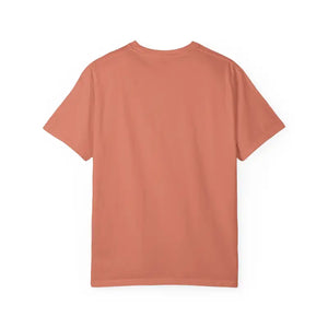 Plain terracotta short-sleeved crewneck T-shirt from Block Island Est 1661 collection
