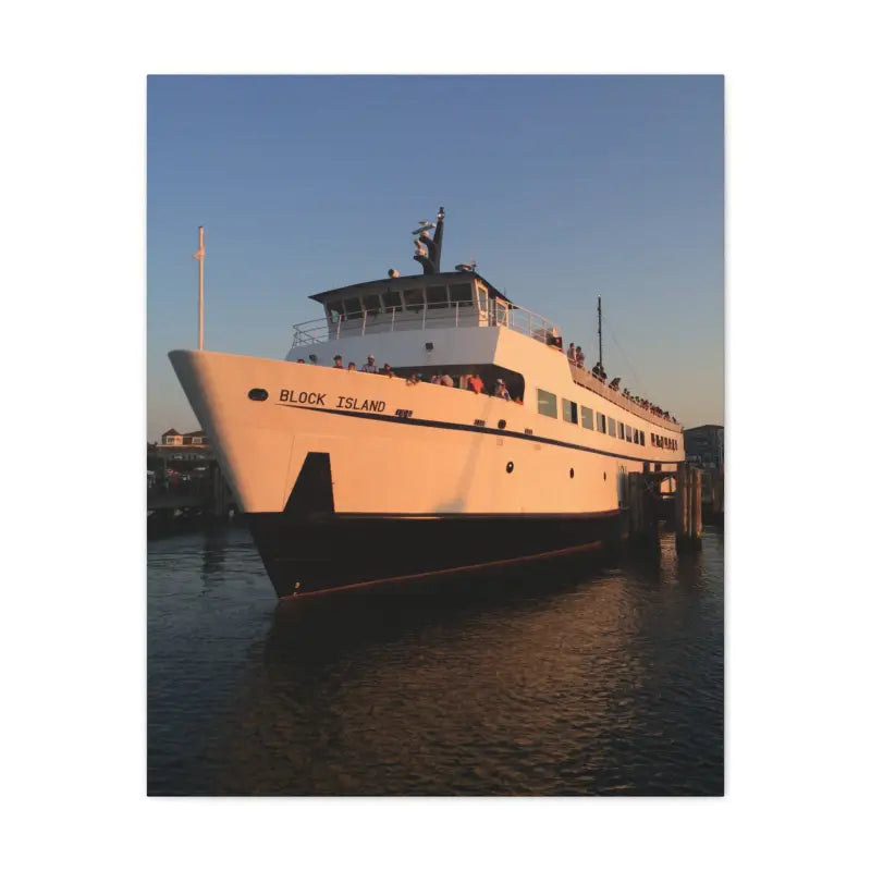 Block Island Ferry offering transportation to Block Island with scenic views