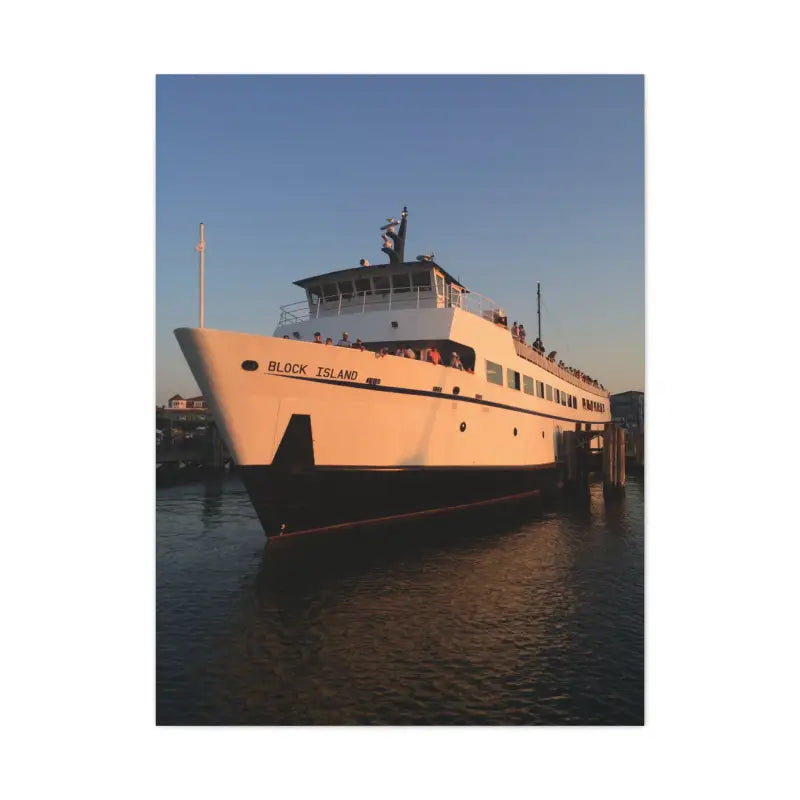 Block Island Ferry cruising through scenic waters towards Block Island destination
