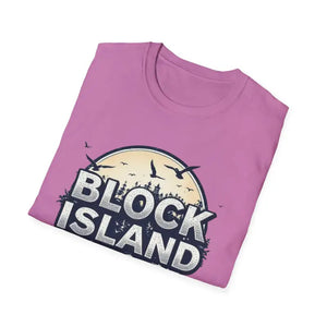 Block Island Graphic Unisex Softstyle T Shirt for All Occasions - Ocean State Styles