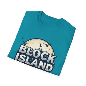 Block Island Graphic Unisex Softstyle T Shirt for All Occasions - Ocean State Styles