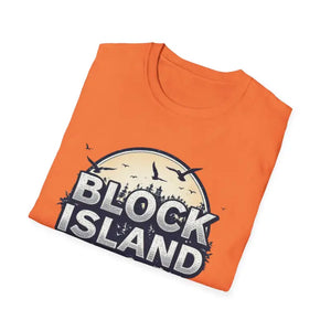 Block Island Graphic Unisex Softstyle T Shirt for All Occasions - Ocean State Styles