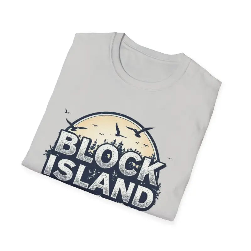 Block Island Graphic Unisex Softstyle T Shirt for All Occasions - Ocean State Styles
