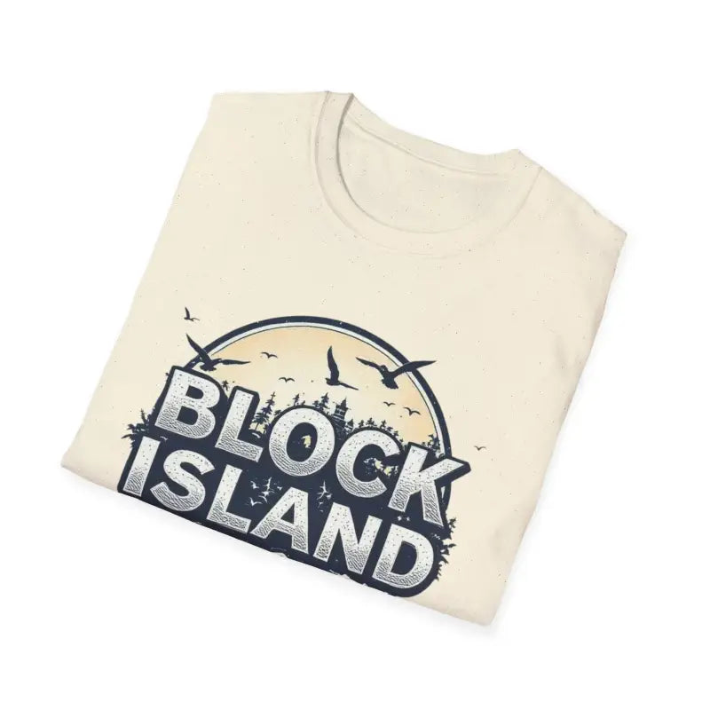 Block Island Graphic Unisex Softstyle T Shirt for All Occasions - Ocean State Styles