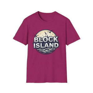 Block Island Graphic Unisex Softstyle T Shirt for All Occasions - Ocean State Styles