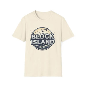 Block Island Graphic Unisex Softstyle T Shirt for All Occasions - Ocean State Styles