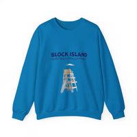 Block Island Lifeguard Crewneck Sweatshirt Collection Comfort Redefined - Ocean State Styles