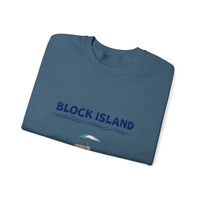 Block Island Lifeguard Crewneck Sweatshirt Collection Comfort Redefined - Ocean State Styles