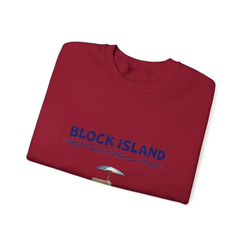 Block Island Lifeguard Crewneck Sweatshirt Collection Comfort Redefined - Ocean State Styles