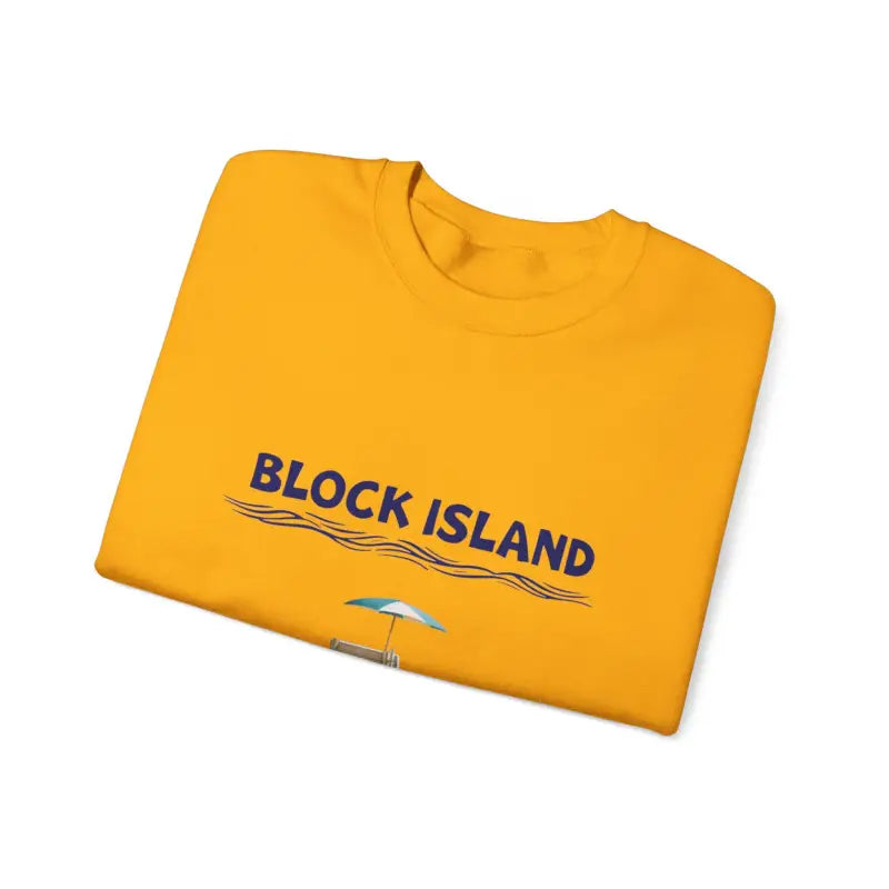 Block Island Lifeguard Crewneck Sweatshirt Collection Comfort Redefined - Ocean State Styles