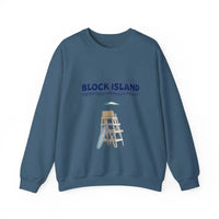 Block Island Lifeguard Crewneck Sweatshirt Collection Comfort Redefined - Ocean State Styles