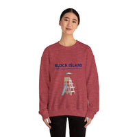 Block Island Lifeguard Crewneck Sweatshirt Collection Comfort Redefined - Ocean State Styles