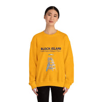 Block Island Lifeguard Crewneck Sweatshirt Collection Comfort Redefined - Ocean State Styles