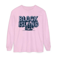 Block Island Long Sleeve Shirt Unisex Coastal Lovers Tee - Ocean State Styles