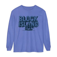 Block Island Long Sleeve Shirt Unisex Coastal Lovers Tee - Ocean State Styles