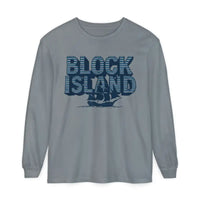 Block Island Long Sleeve Shirt Unisex Coastal Lovers Tee - Ocean State Styles