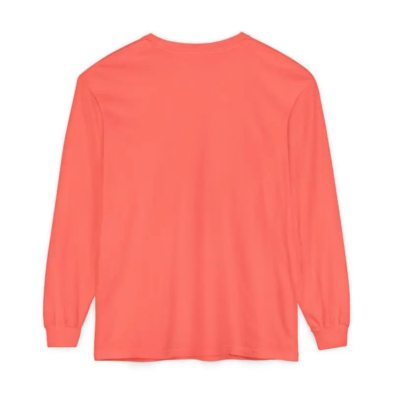 Coral long-sleeved shirt from the Block Island Long Sleeve Shirt Unisex Coastal Lovers Tee