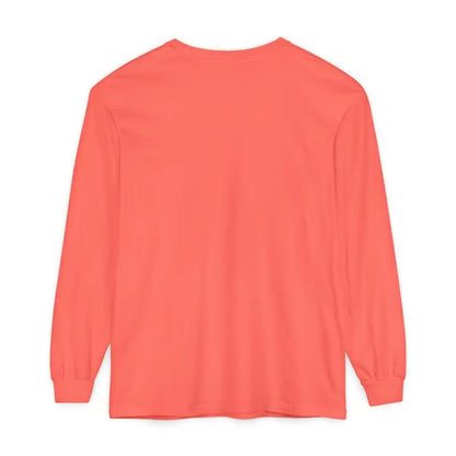 Coral long-sleeved shirt from the Block Island Long Sleeve Shirt Unisex Coastal Lovers Tee
