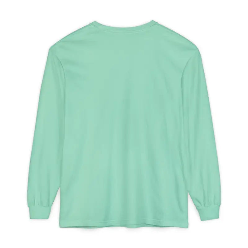 Mint green long-sleeved shirt from Block Island Long Sleeve Shirt Unisex Coastal Lovers Tee