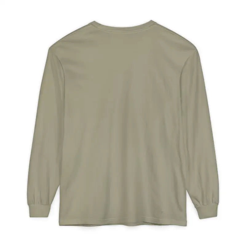 Khaki long-sleeved shirt from Block Island Long Sleeve Shirt Unisex Coastal Lovers Tee