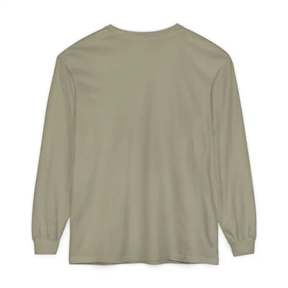 Khaki long-sleeved shirt from Block Island Long Sleeve Shirt Unisex Coastal Lovers Tee