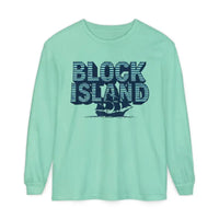 Block Island Long Sleeve Shirt Unisex Coastal Lovers Tee - Ocean State Styles