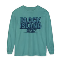 Block Island Long Sleeve Shirt Unisex Coastal Lovers Tee - Ocean State Styles