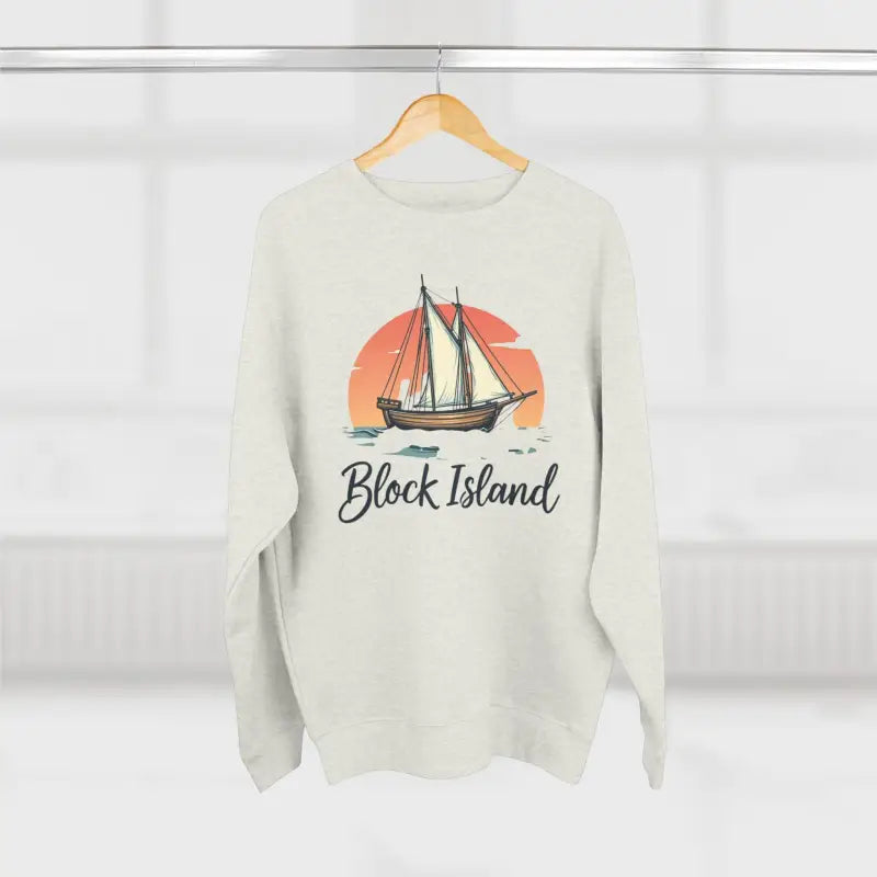 Block Island Pirate Ship Unisex Nautical Sweatshirt Cozy Wear - Ocean State Styles