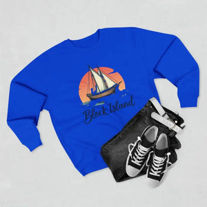 Block Island Pirate Ship Unisex Nautical Sweatshirt Cozy Wear - Ocean State Styles