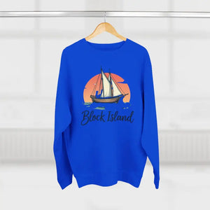 Block Island Pirate Ship Unisex Nautical Sweatshirt Cozy Wear - Ocean State Styles