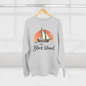 Block Island Pirate Ship Unisex Nautical Sweatshirt Cozy Wear - Ocean State Styles