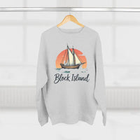 Block Island Pirate Ship Unisex Nautical Sweatshirt Cozy Wear - Ocean State Styles