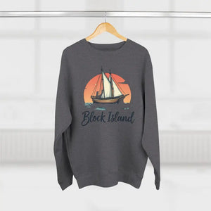 Block Island Pirate Ship Unisex Nautical Sweatshirt Cozy Wear - Ocean State Styles