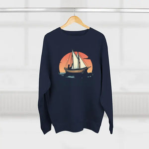 Block Island Pirate Ship Unisex Nautical Sweatshirt Cozy Wear - Ocean State Styles