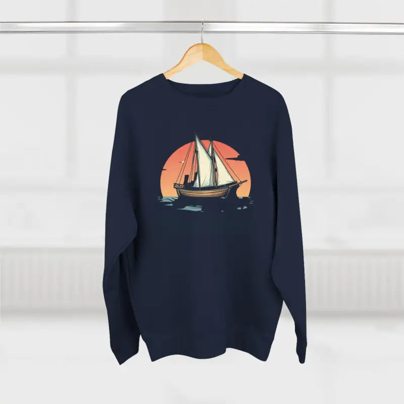 Block Island Pirate Ship Unisex Nautical Sweatshirt Cozy Wear - Ocean State Styles