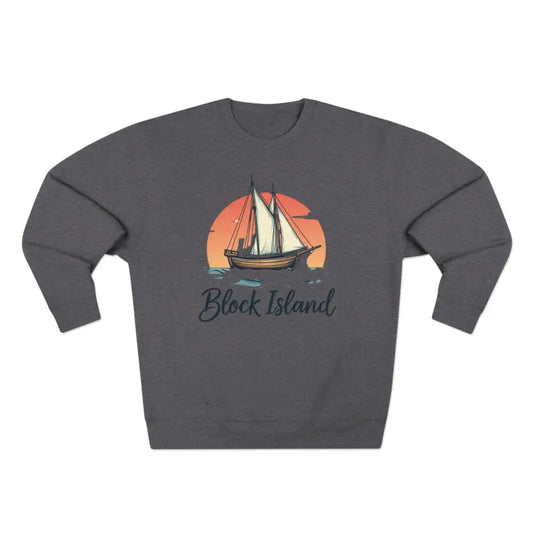 Block Island Pirate Ship Unisex Nautical Sweatshirt Cozy Wear - Ocean State Styles