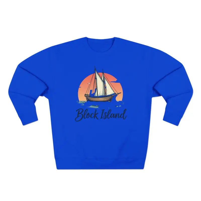 Block Island Pirate Ship Unisex Nautical Sweatshirt Cozy Wear - Ocean State Styles