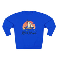 Block Island Pirate Ship Unisex Nautical Sweatshirt Cozy Wear - Ocean State Styles